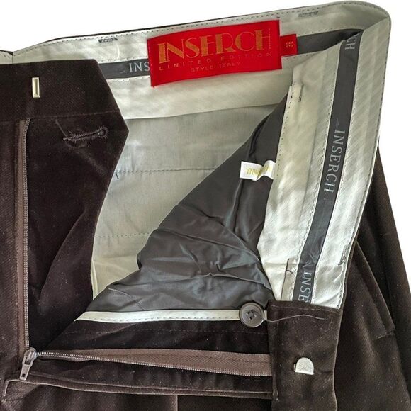 Nwt Insearch Brown Velvet Pants & Coat Large 34/36 - Picture 6 of 14
